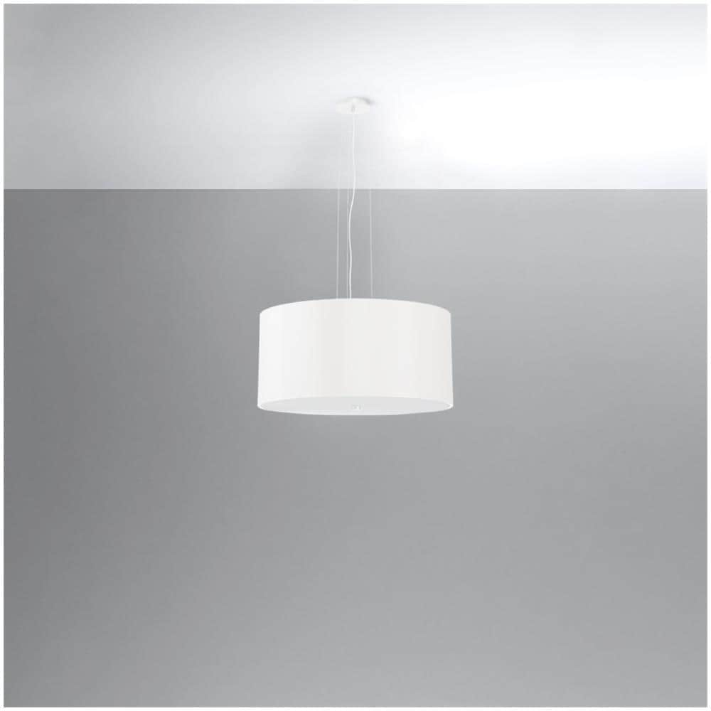 Lampadario Otto 50 Bianco Sl. 0743 - Minimalista Lampadario Bianco 115x50x50 Cm - Foto 2