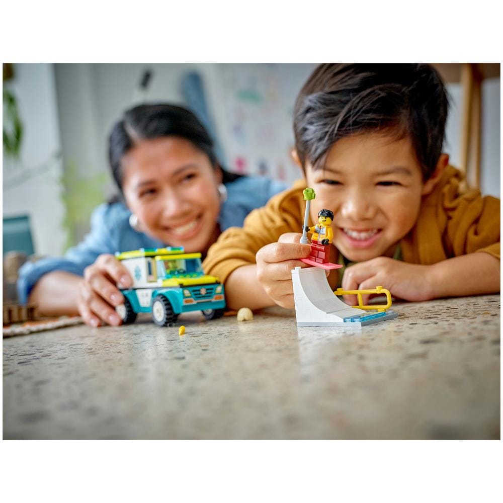 60403 City Ambulanza di Emergenza e Snowboarder - Foto 7