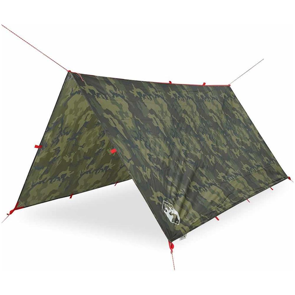 Telone da Campeggio Mimetica 306x306 cm Impermeabile - Foto 1