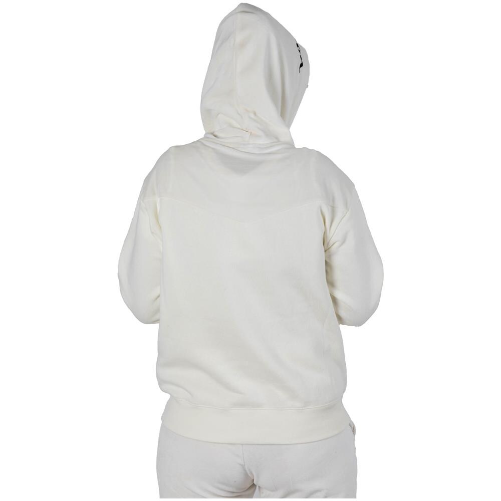 Felpa Donna Velvet Block Ciniglia - Foto 2