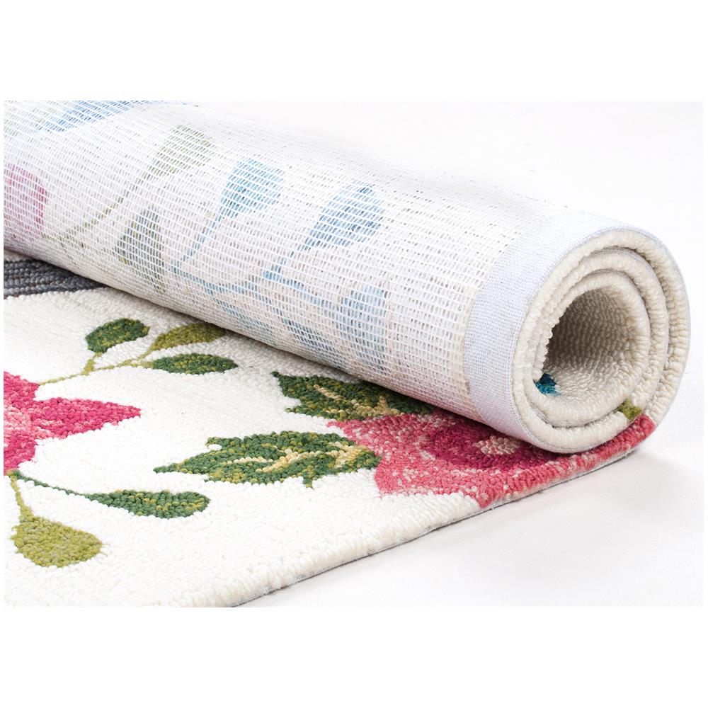 Tappeto da patio Rosetta di, 120x180 cm, bianco /maculato, per interni /esterni - Foto 1