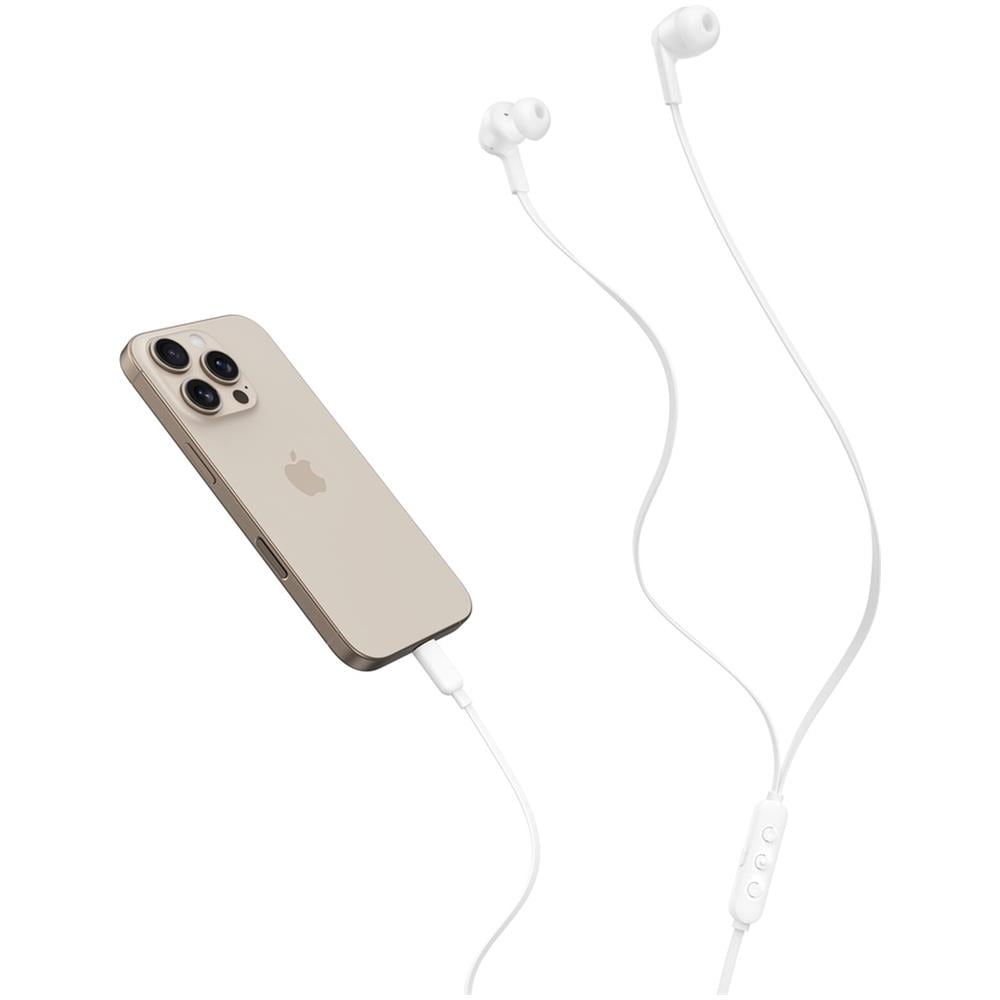 G3H0003hqWH Auricolare Cablato In-ear Musica e Chiamate USB tipo-C Bianco - Foto 4