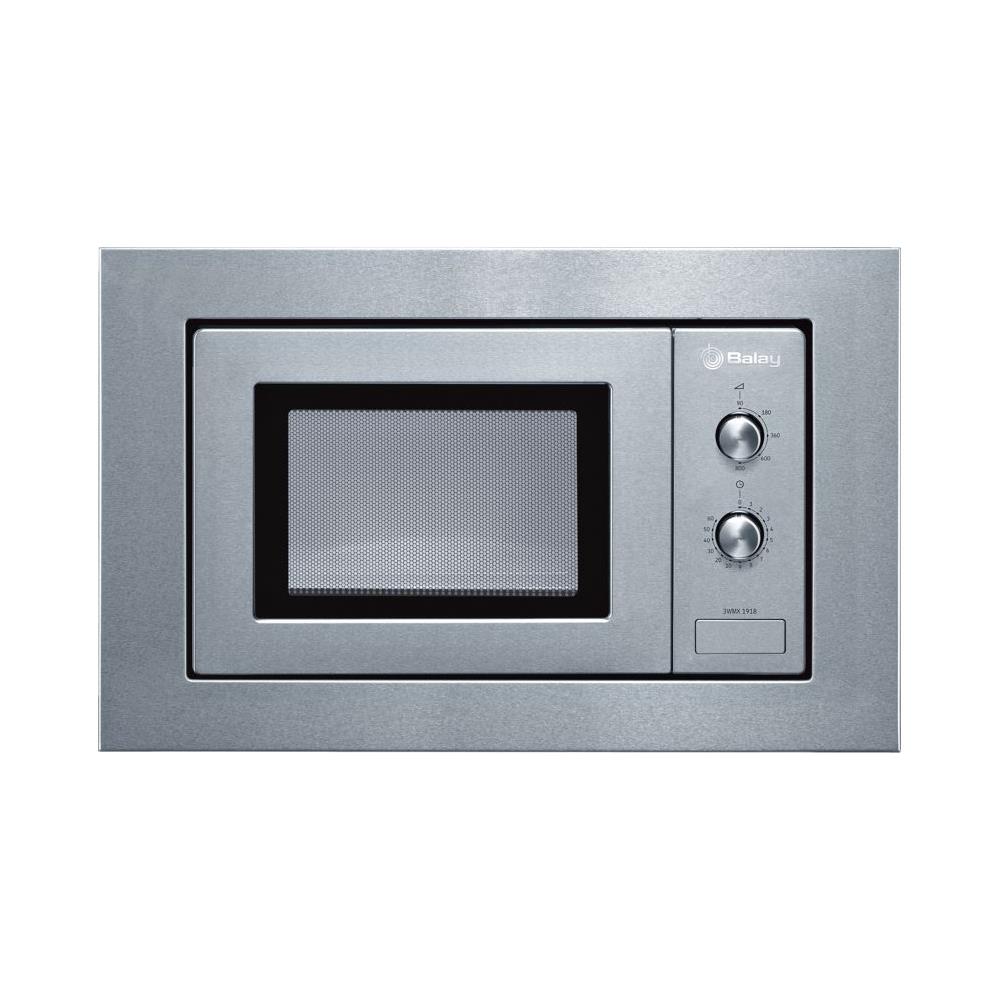 BALAY - 3WMX1918 Forno Microonde da Incasso Capacità 17 Litri Potenza 800  Watt Colore Acciaio Inossidabile - ePRICE