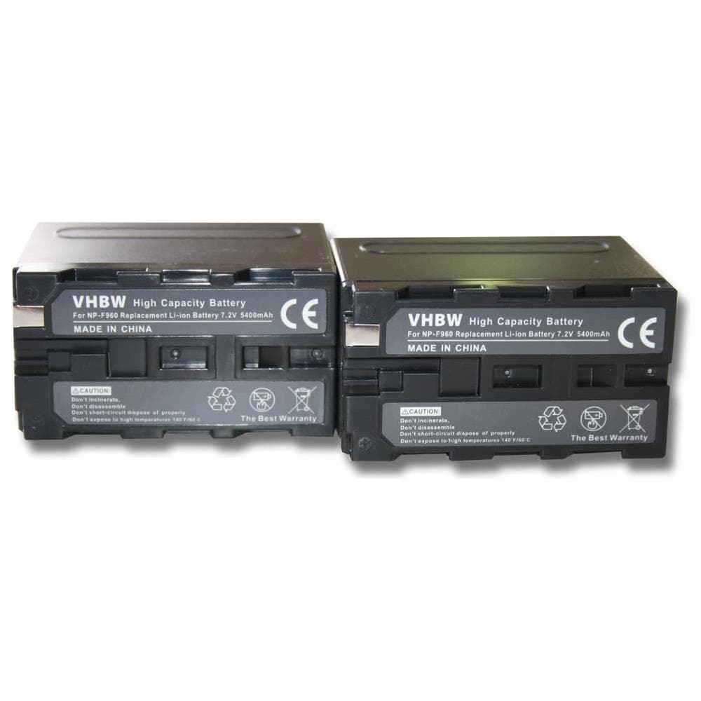 vhbw Li-ion Battery 900mAh (3.7V) Compatible with Camcorder, Video