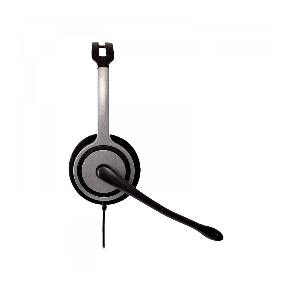 HA212 Cuffia Stereo Padiglione Auricolare Cablato con Microfono Integrato Colore Nero / Argento - Foto 4