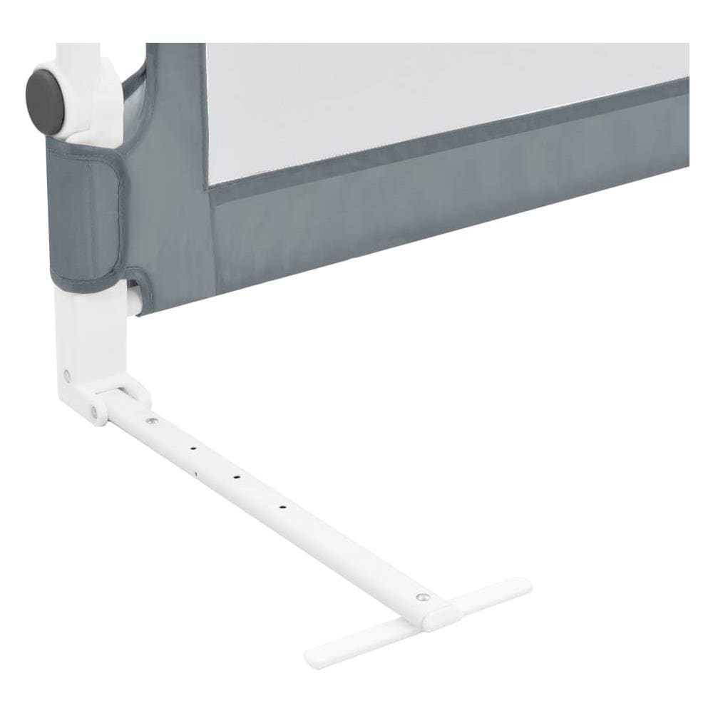 Sponde Letto Di Sicurezza Bambini Grigio 180x42cm Poliestere - Foto 11