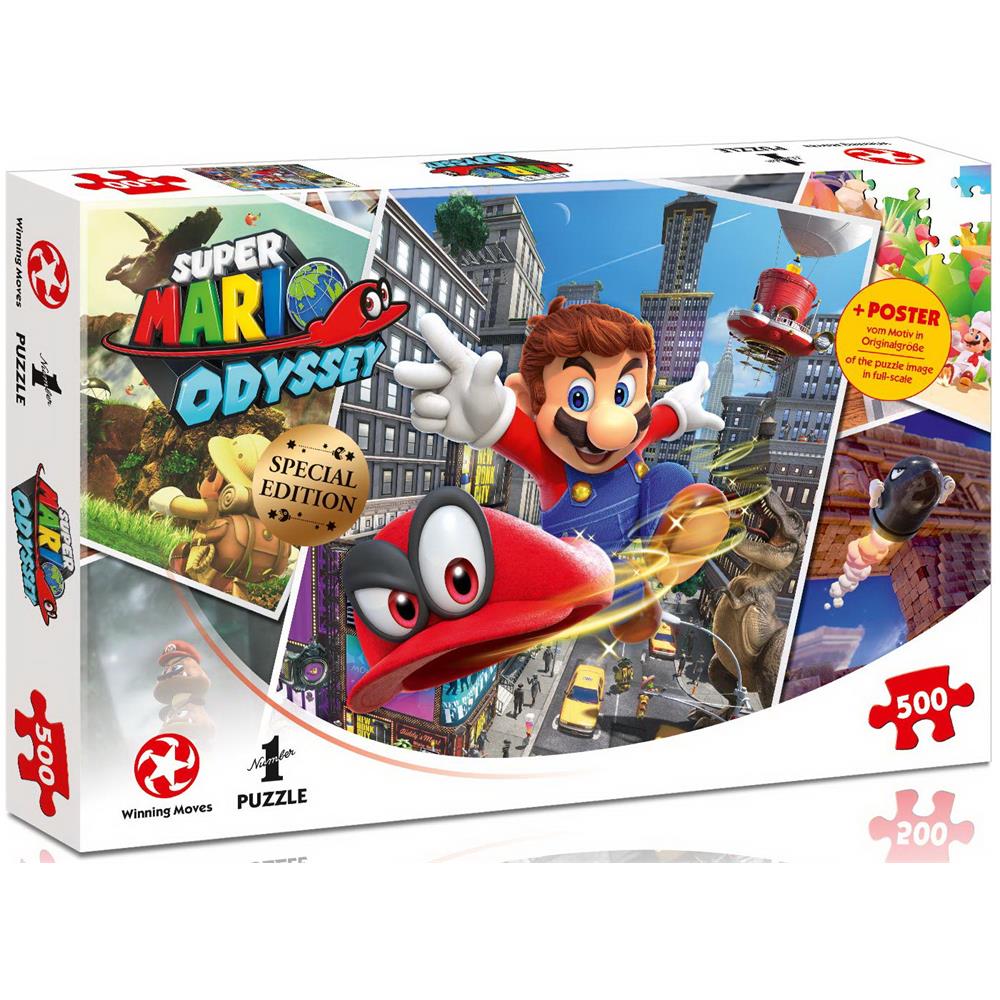 Puzzle - Super Mario Odyssey - World Traveller - 500 Pezzi - Foto 1