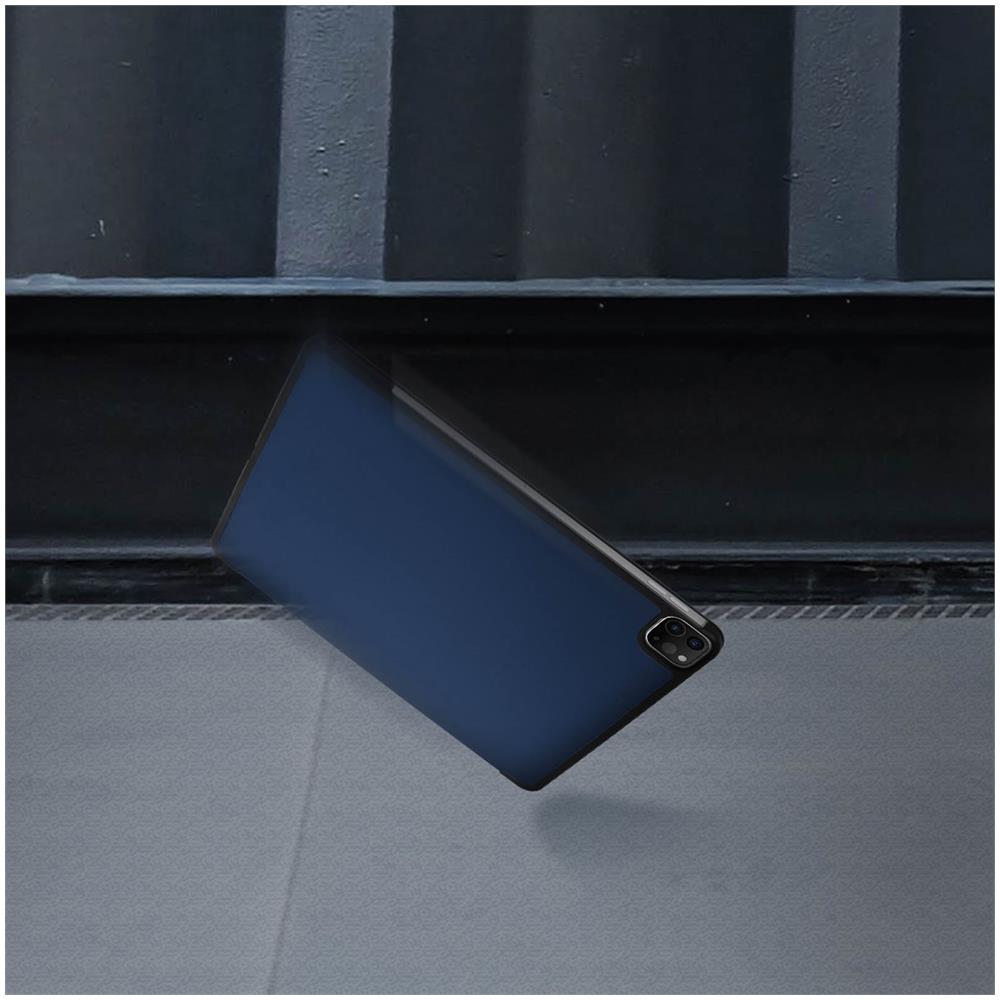 Custodia Ipad Pro 12.9 2020 / 2018 Sportellino Supporto Video /tastiera Blu - Foto 5