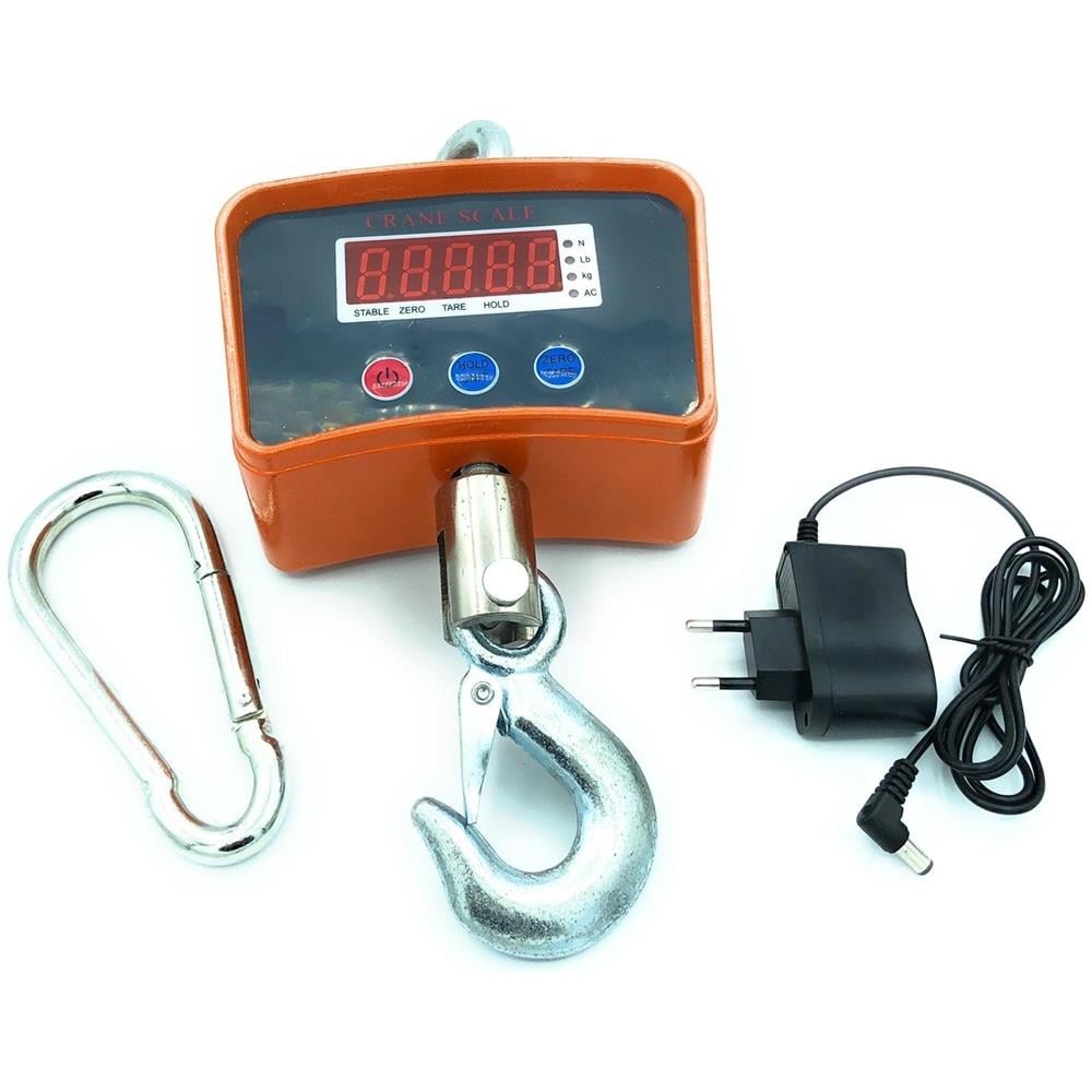 Bilancia Professionale Digitale Industriale Con Gancio Dinamometro Fino A 1000 Kg - Foto 1