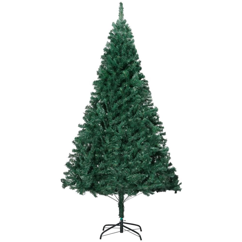 Albero di Natale Artificiale con Rami Spessi Verde 180 cm PVC - Foto 3