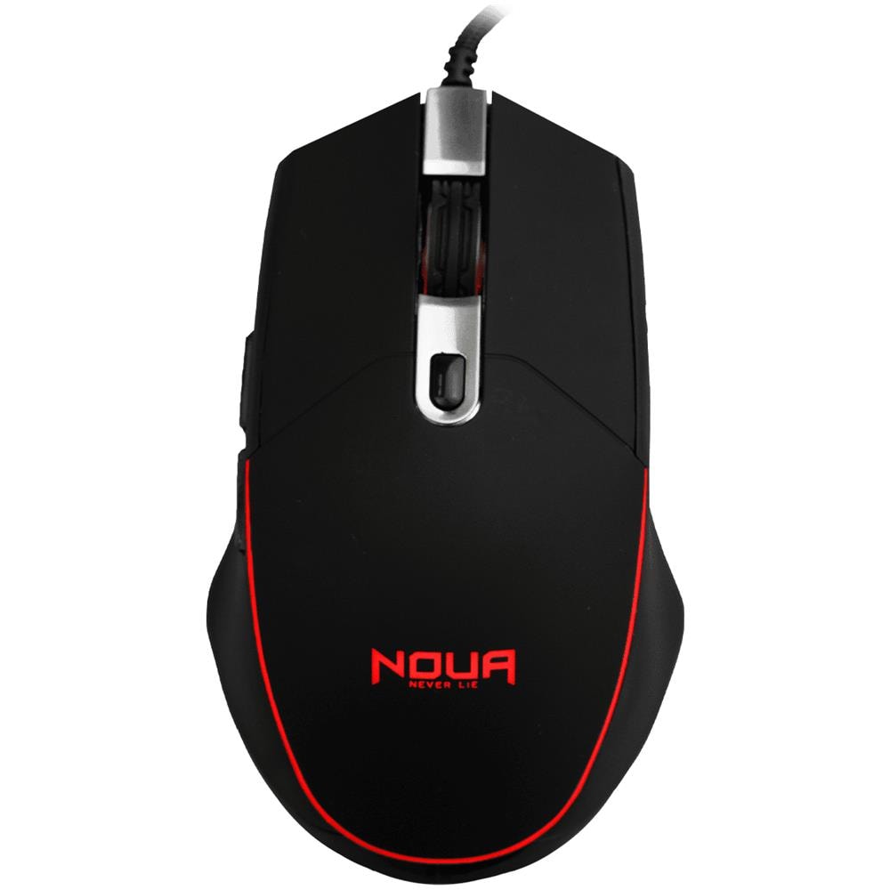 Mouse USB Gaming Neon Ottico 6 Tasti 3200 DPI Colore Nero - Foto 1