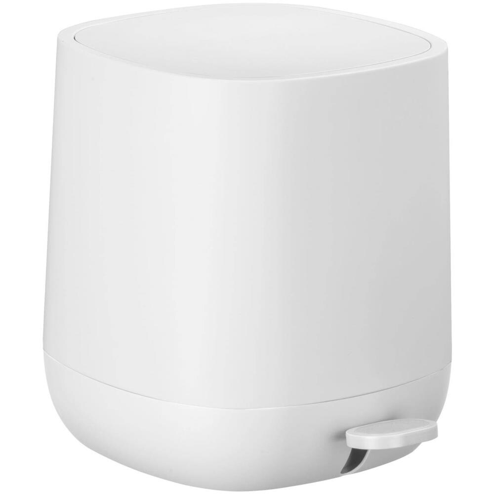 Pattumiera Bagno Con Pedale Davos, Nero Opaco, 5 L, - Foto 2