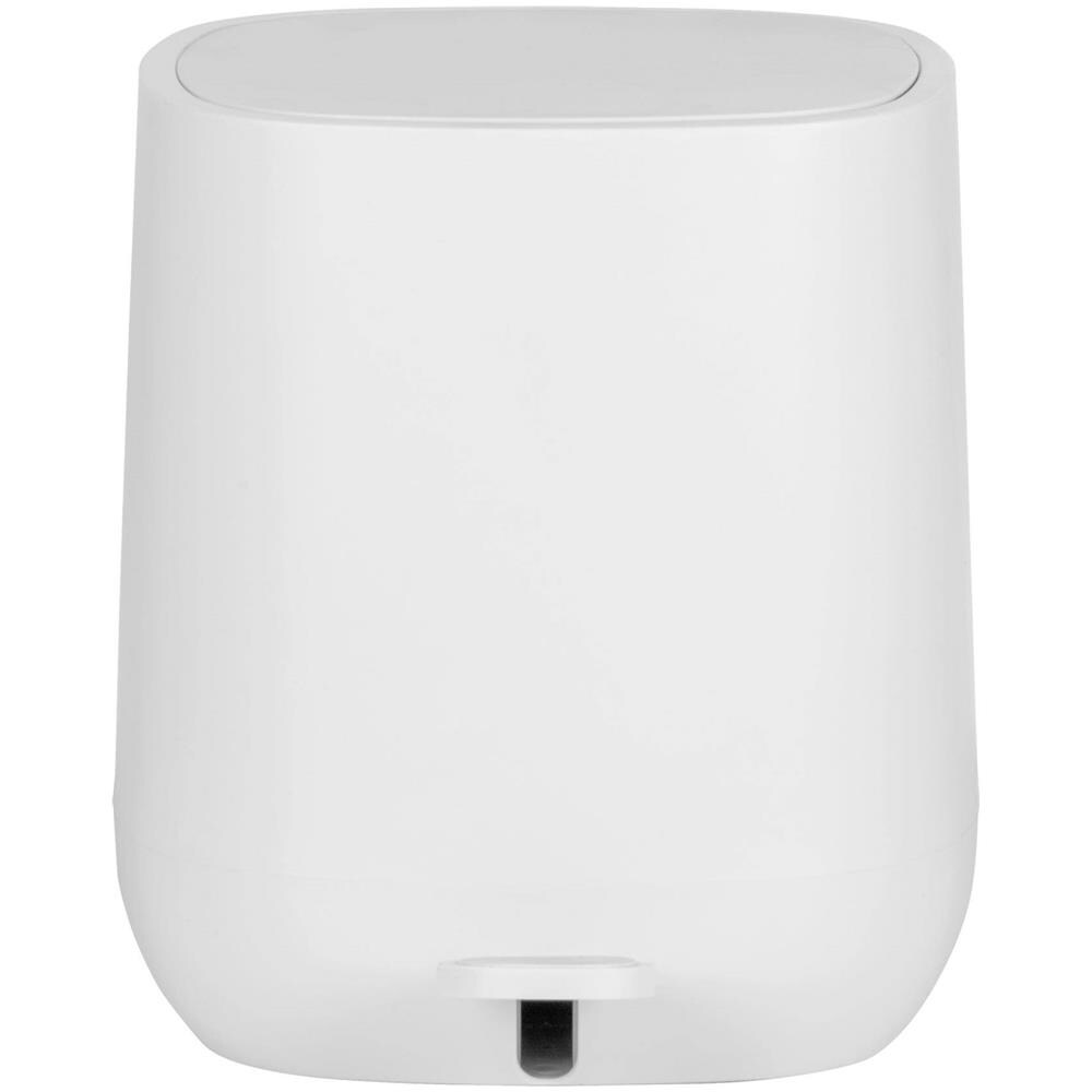 Pattumiera Bagno Con Pedale Davos, Nero Opaco, 5 L, - Foto 3