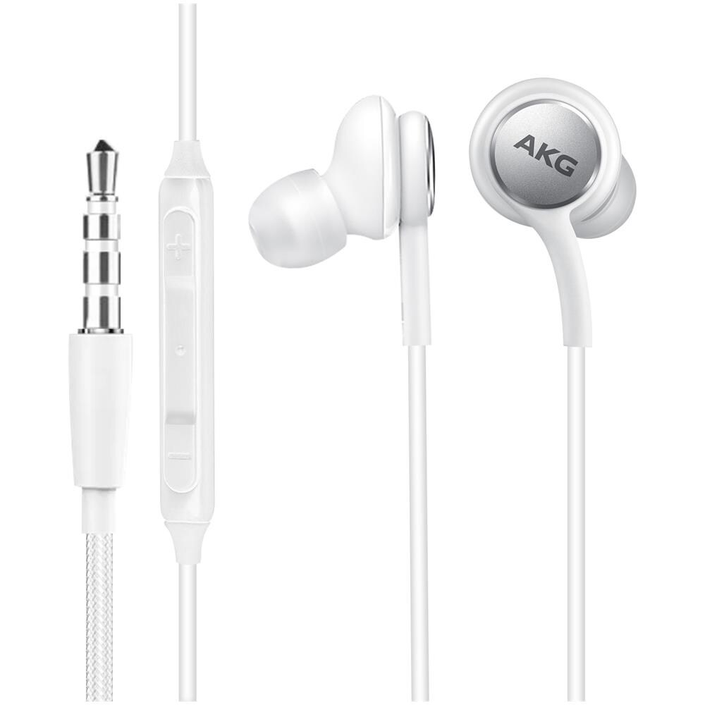 Auricolari In-ear Originali Jack 3,5mm Con Tasti E Microfono Bianco - Foto 1
