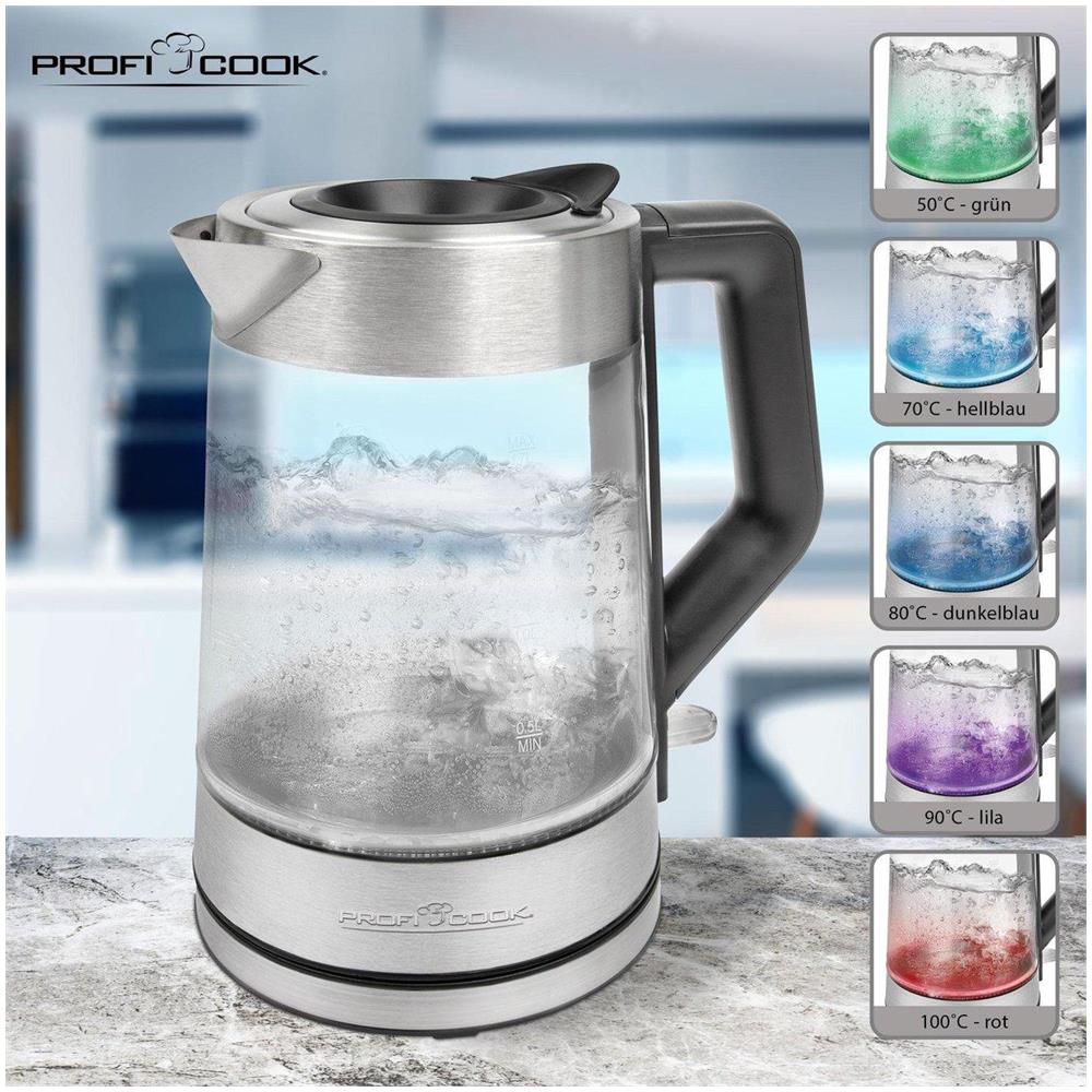 Bollitore Elettrico In Vetro Pc-wks 1190 G - Foto 1