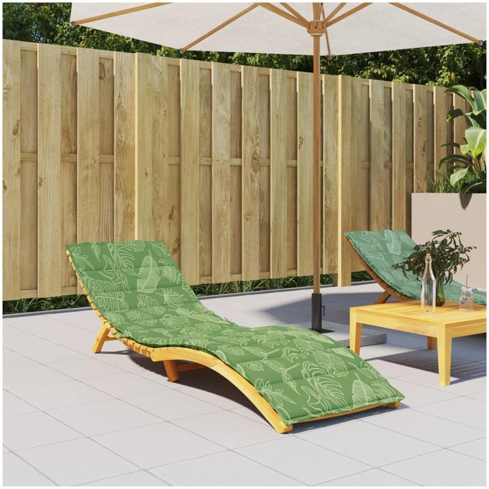 Cuscino Per Lettino Con Motivo A Foglie In Tessuto Oxford - Foto 1