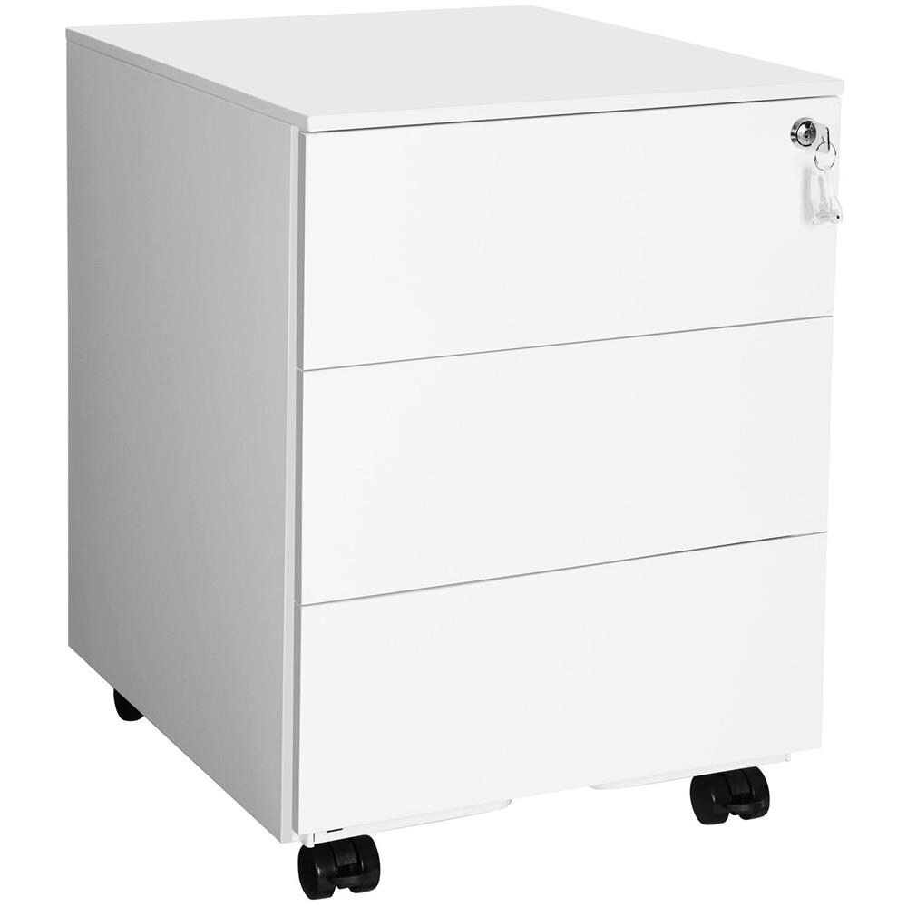 Armadio portadocumenti con cassetti con serratura - Bianco OFC63WT - Foto 1