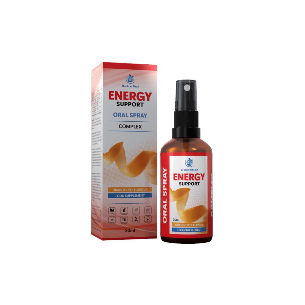 Spray Energia | Cordyceps, Ginseng Coreano, Rhodiola e Schisandra | Rapido Assorbimento Orale - Senza Compresse | Contro la Stanchezza e per Più Energia | Vegano, 30 ml - Foto 1