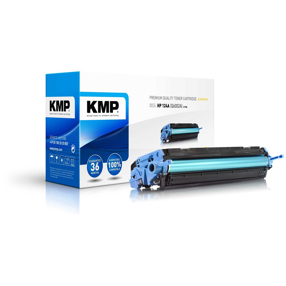 TONER COMPATIBILE - H-T84 Giallo per Color Laserjet 1600/2600 Capacità 2500 Pagine - Foto 1