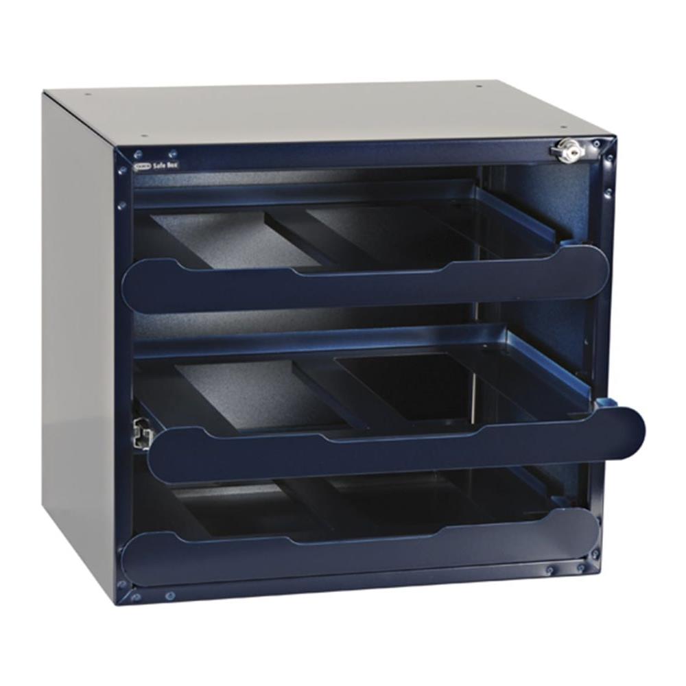 139335 Cassetta Di Sicurezza Per 3 Scatole Carrylite 80 Vuota - Foto 2
