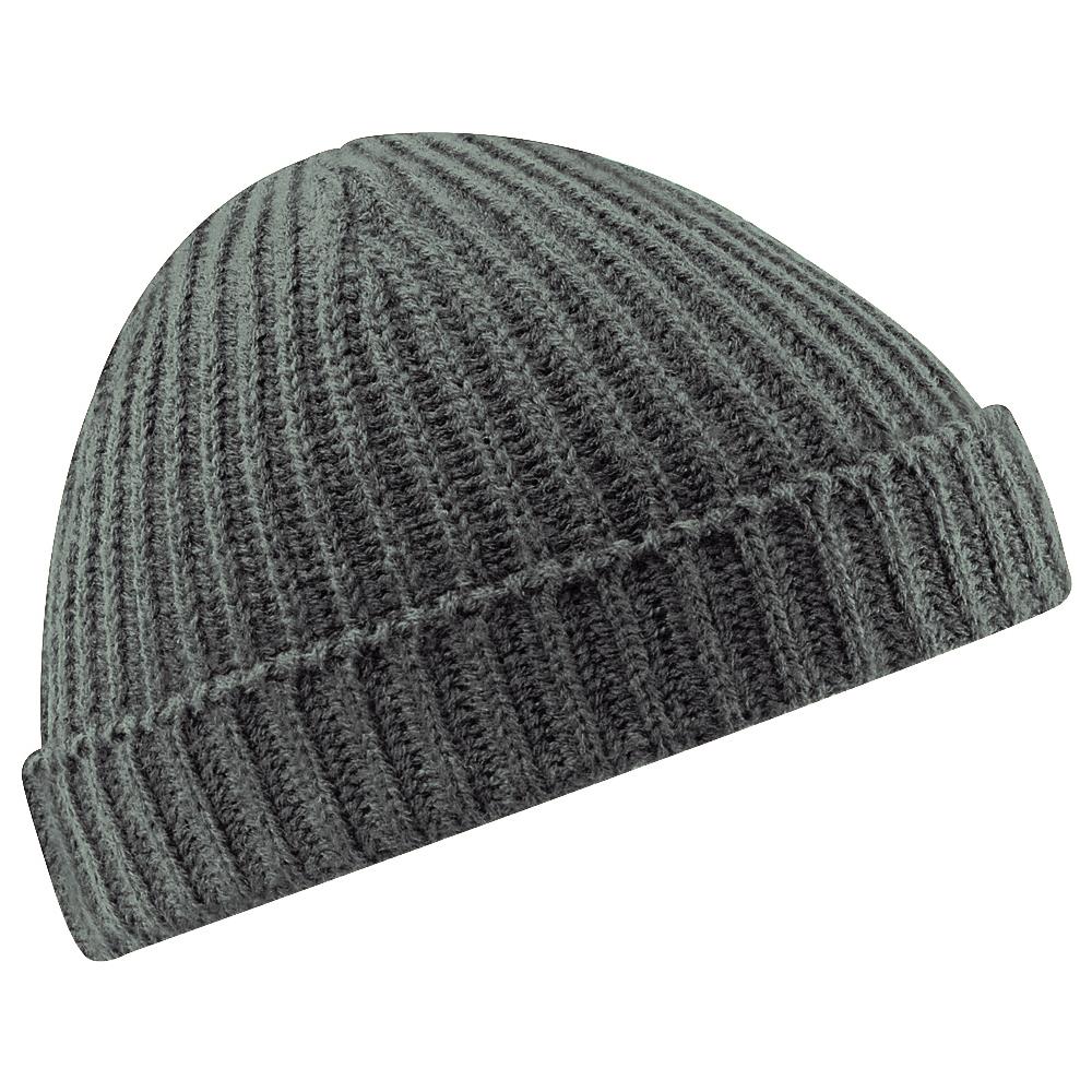Berretto A Costine Uomo (taglia Unica) (grigio Fumo) - Foto 1