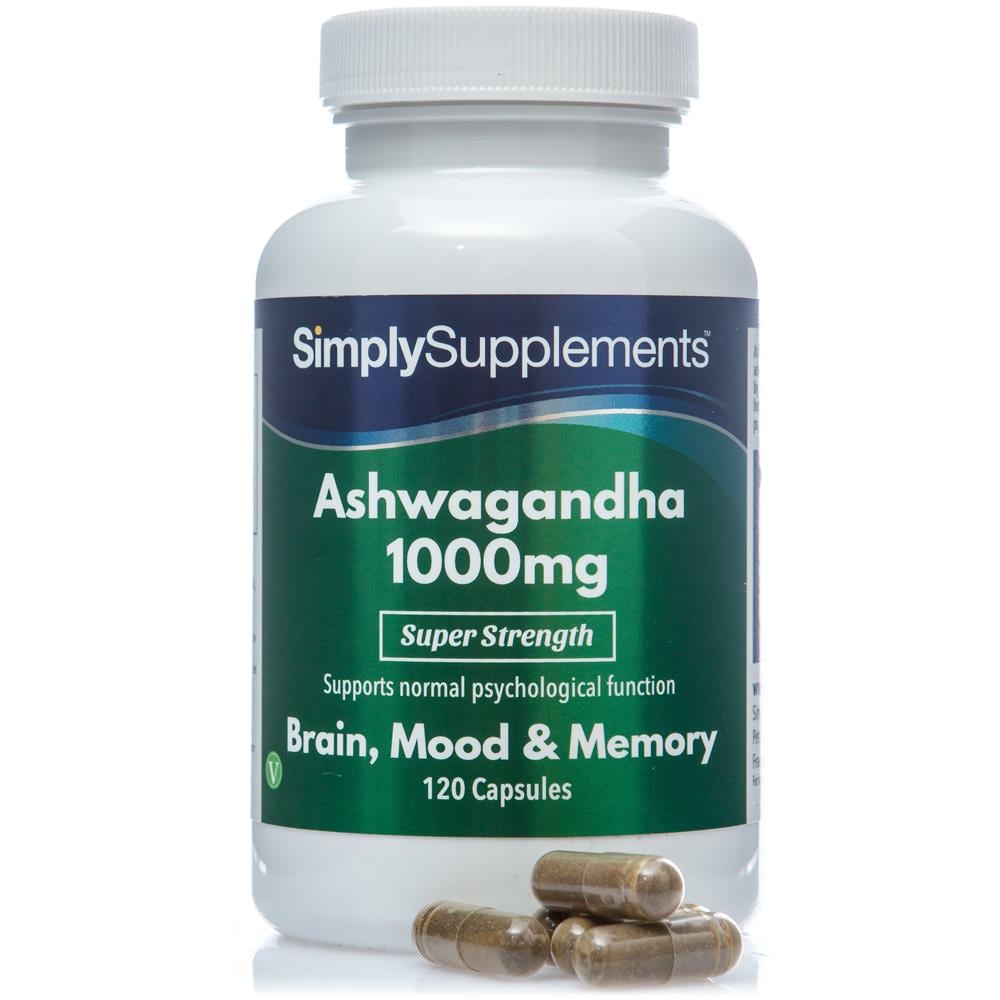Ashwagandha 1000 Mg - 120 Capsule - Funzione Psicologica - Foto 1