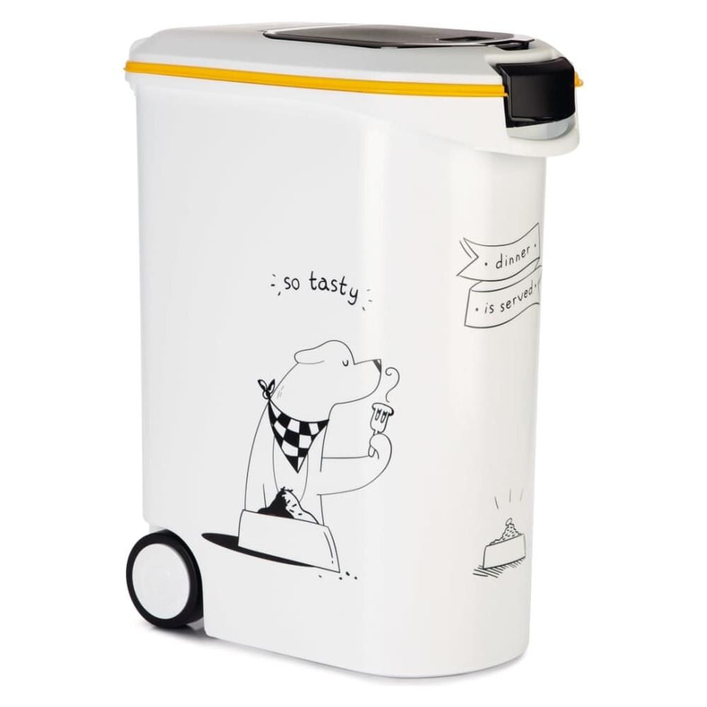 Contenitore Cibo Per Cani Dinner Is Served Con Ruote 54l - Foto 2