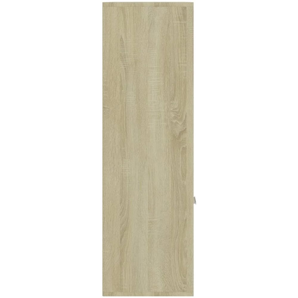 Libreria Rovere Sonoma 98x30x98 cm in Legno Multistrato - Foto 9