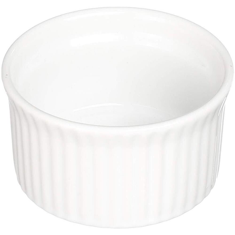 Kokilka In Ceramica Per La Cottura, Ø 9 Cm, Colore Bianco - Foto 1