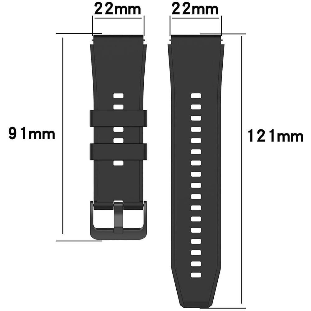 Bracciale Huawei Watch Gt2 Pro In Silicone Darkgrey - Foto 5