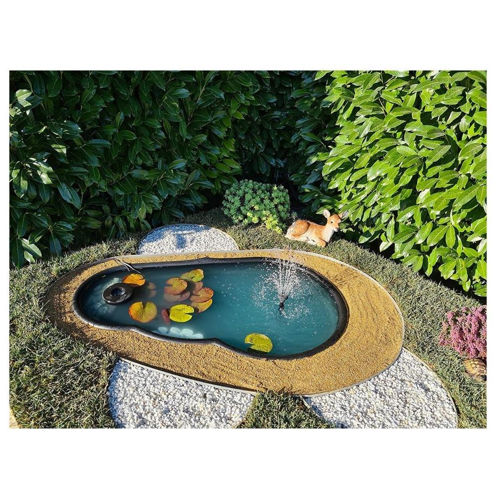 Laghetto Da Giardino Vico Nero Litri 300 Da 145x87xh53 - Foto 1