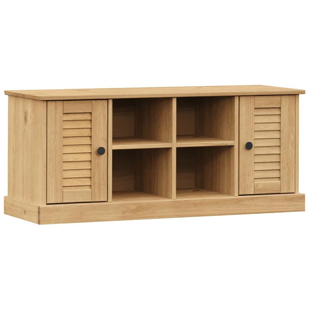 Panca Porta Scarpe Vigo 106x35x40 Cm In Legno Massello Di Pino - Foto 2