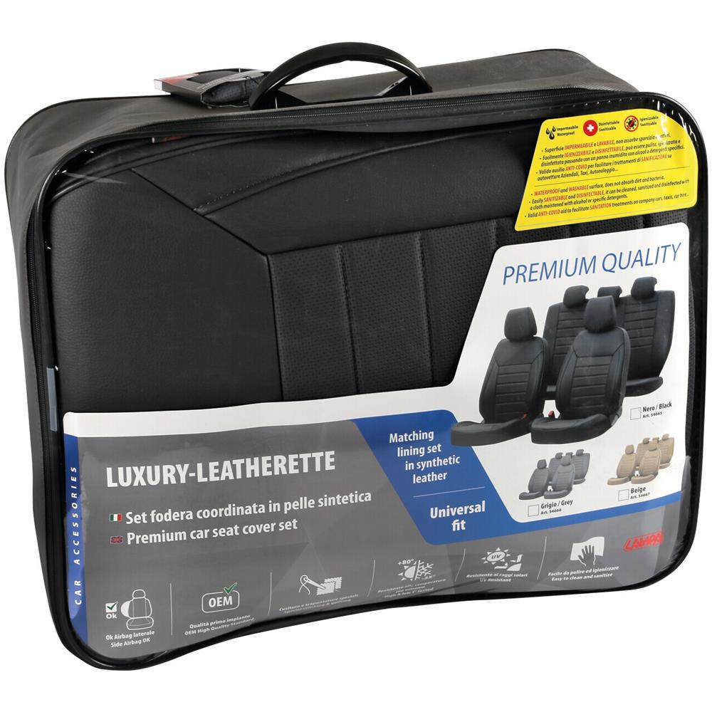 Luxury, Set Fodere Coordinate In Skeentex - Nero - Foto 3