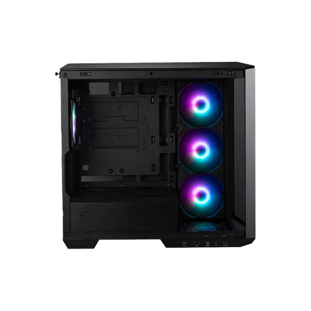 Case MAG PANO M100R PZ Micro Tower ATX, microATX 2 Porte USB 3.2 Colore Nero (Finestrato) - Foto 2