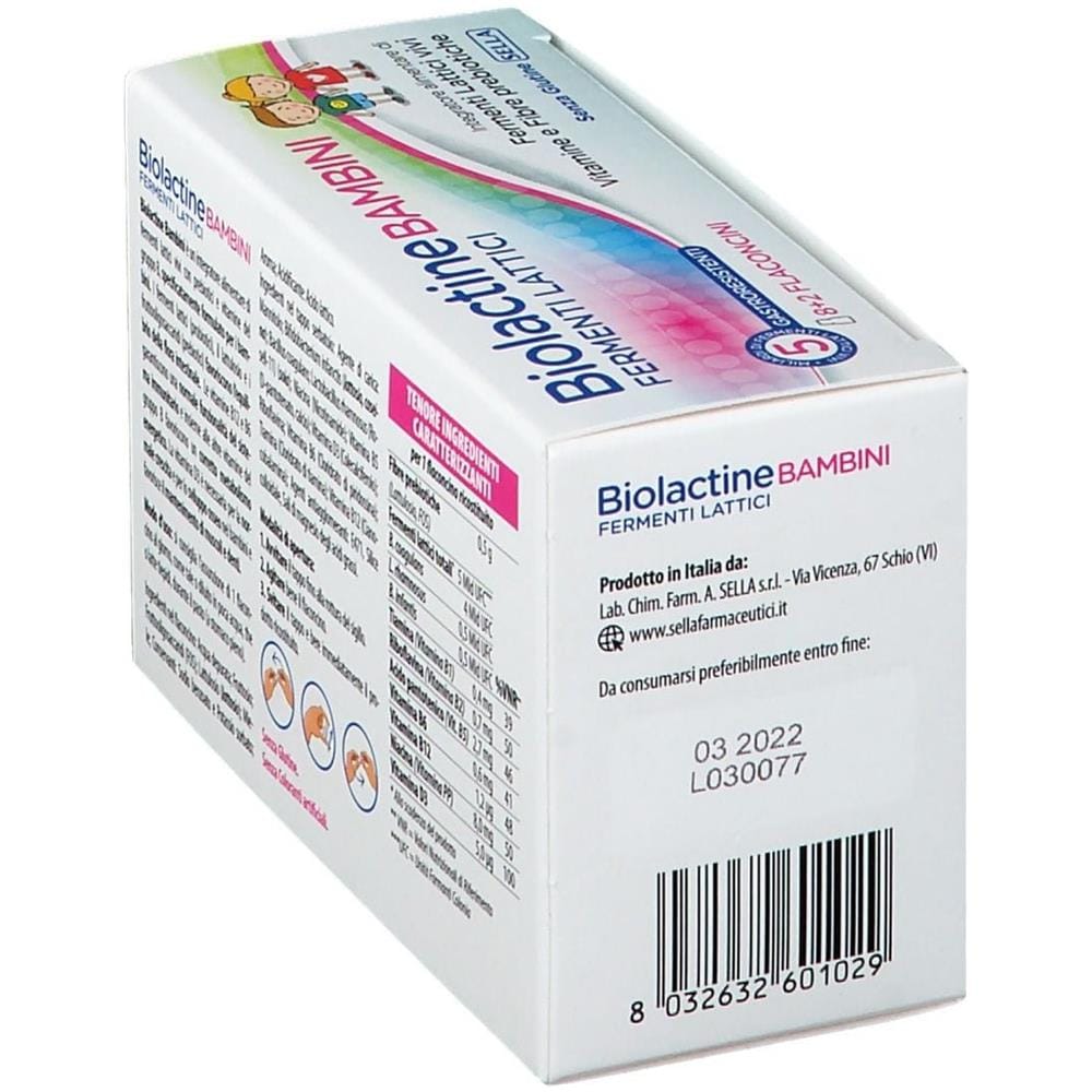 Biolactine Bambini 10 Flaconcini 8 ml - Foto 1