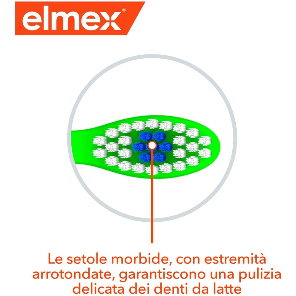 Elmex Bimbi New Spazzolino 3 - 6 Anni - Foto 2