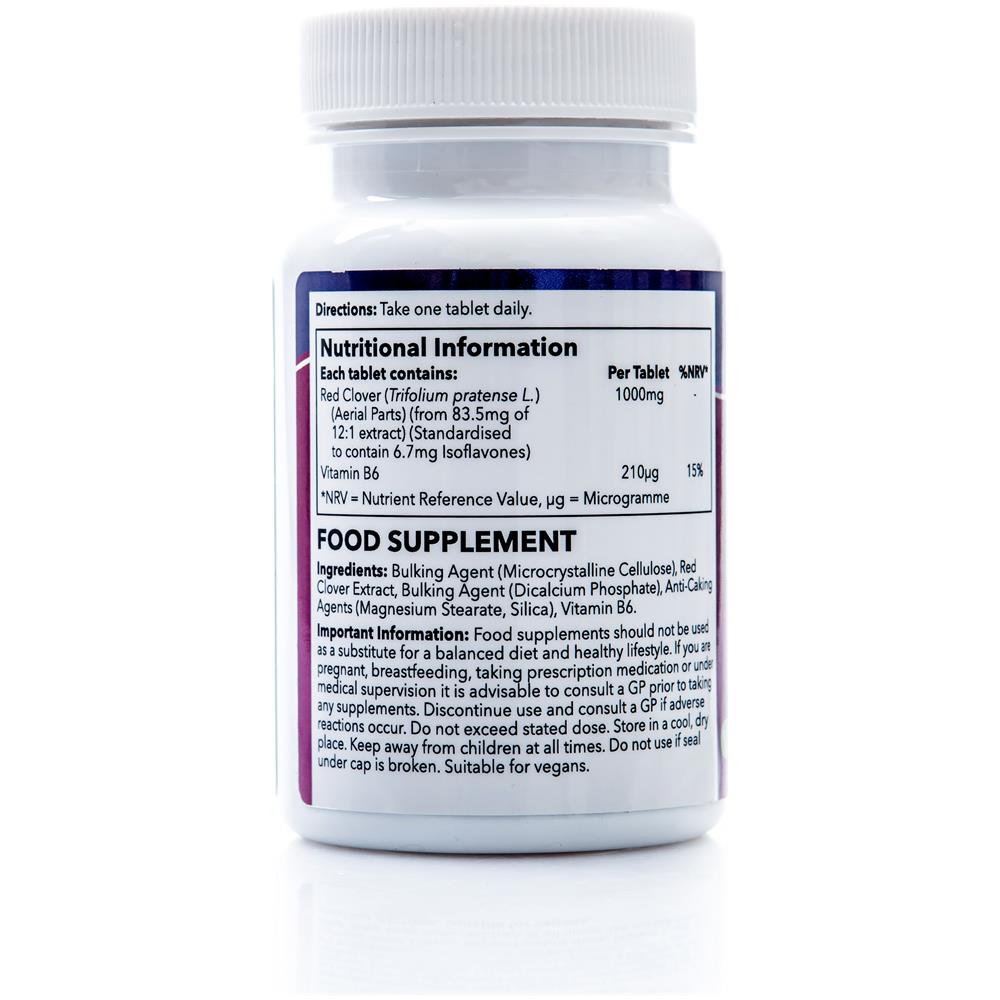 Trifoglio Rosso 1000mg - Menopausa E Equilibrio Ormonale - 120 Compresse - 3 Mesi Di Trattamento - Foto 2
