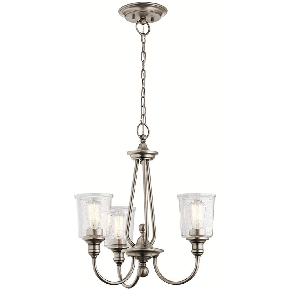 Lampadario A 3 Luci, Classico Peltro, E27 - Foto 1