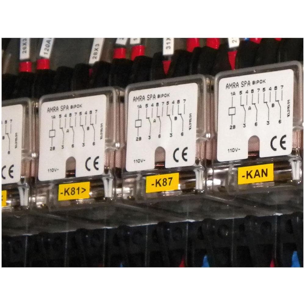 46921n Etichette Adesive Prefustellate Per Componenti Colore Bianco - 46921n - Foto 1