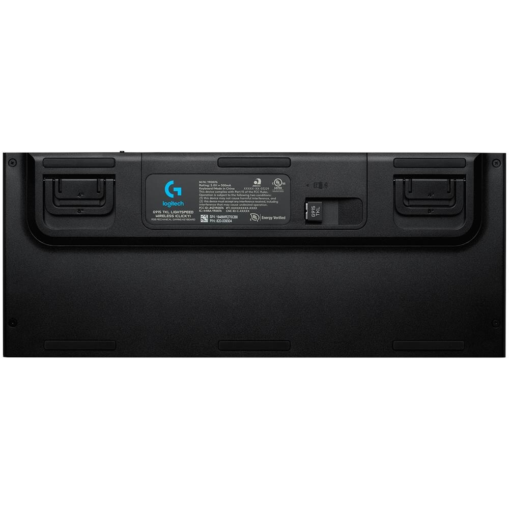 G G915 Tkl tastiera RF senza fili + Bluetooth QWERTY Spagnolo Carbonio - Foto 5