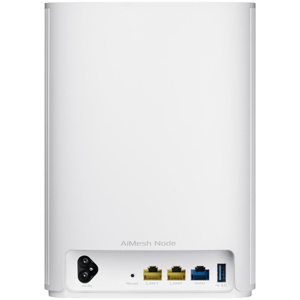 Router Wireless ZenWiFi AX Hybrid Powerline e Mesh (XP4) (1-PK) Dual-Band AX1800 2x Gigabit Ethernet Colore Bianco - Foto 6