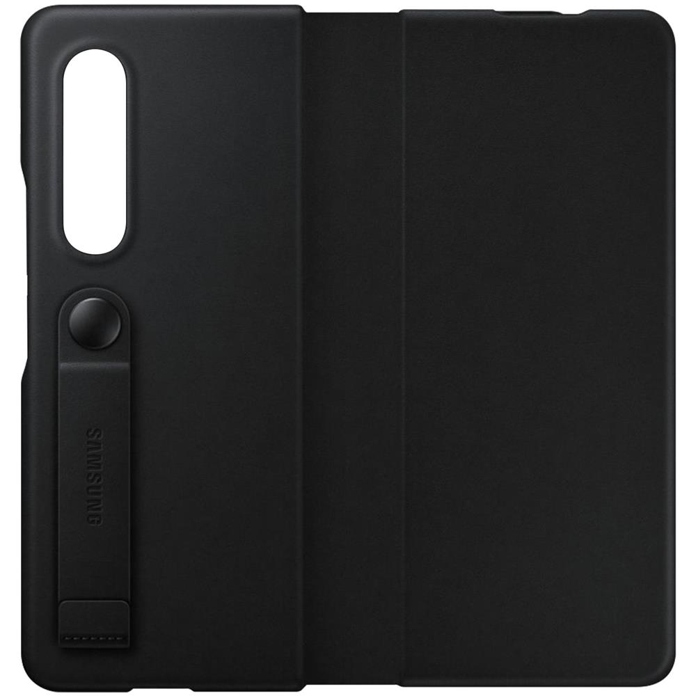 Custodia Leather Flip Cover Ef-ff926lbegww Per Galaxy Z Fold 3 2021 Nero - Foto 2