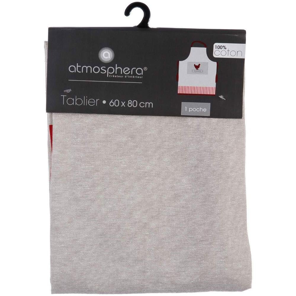 Grembiule Da Cucina Poulette, Cotone, 60 X 80 Cm - Foto 4