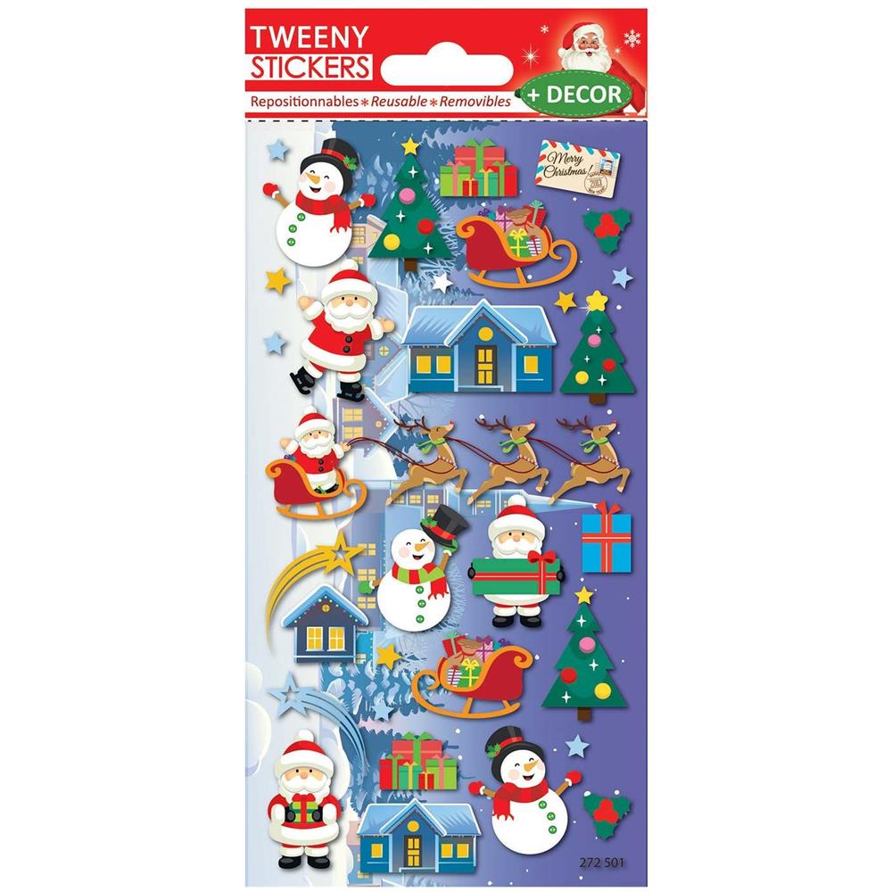 Scena Da Decorare - Adesivi In Schiuma 3d Notte Di Natale - Foto 1