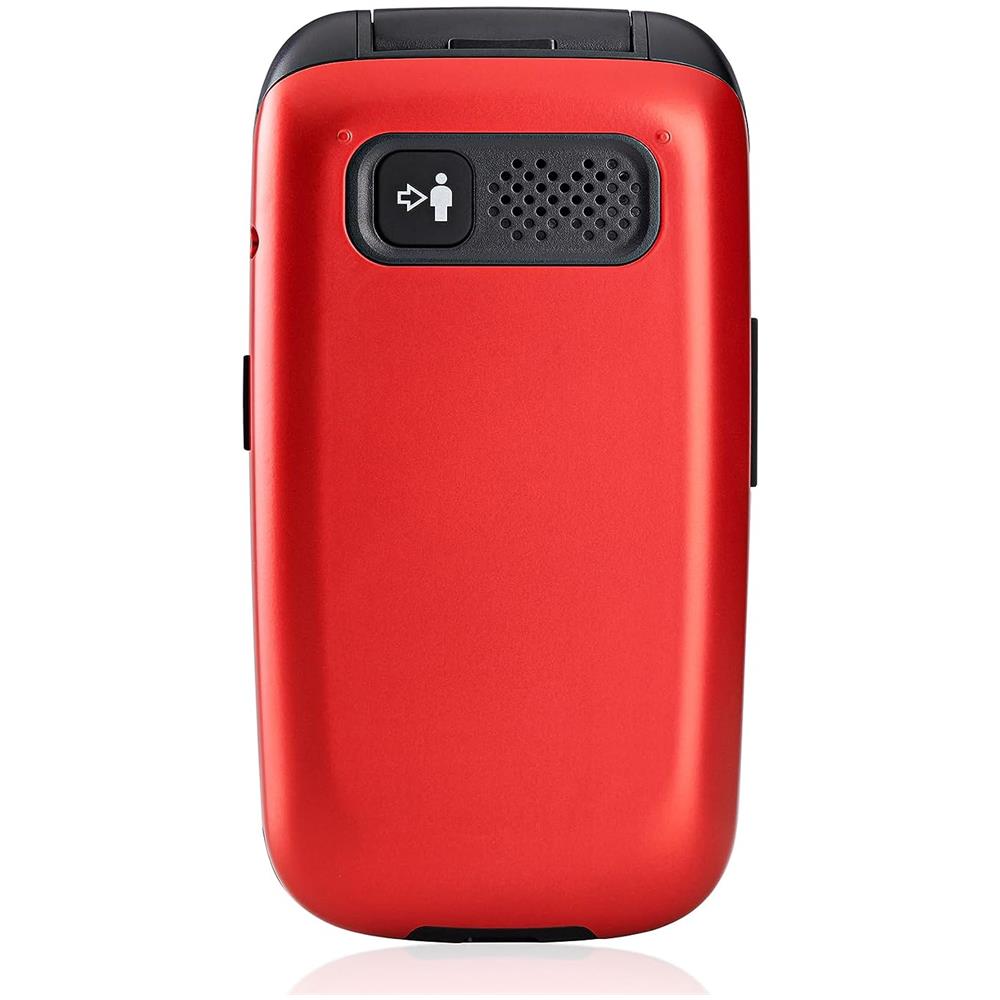 Senior Phone Display 2.8" con Tasti Grandi + Tasto SOS Bluetooth Colore Rosso - Italia - Foto 2