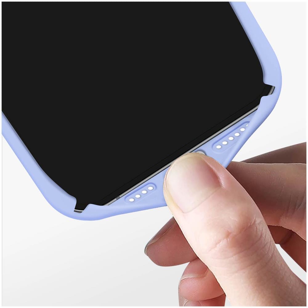 Cover Per Iphone 15 Pro Max Semi-rigida Soft-touch Serie Fast Cover Lavanda - Foto 5