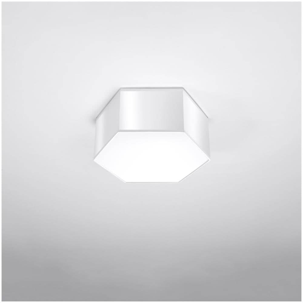 Sollux Lighting Lampada Da Soffitto Sunde 13 Bianco Sl.1057 - Moderno Lampade Da Soffitto Bianco 13.5x30.5x26.5 Cm - Foto 2
