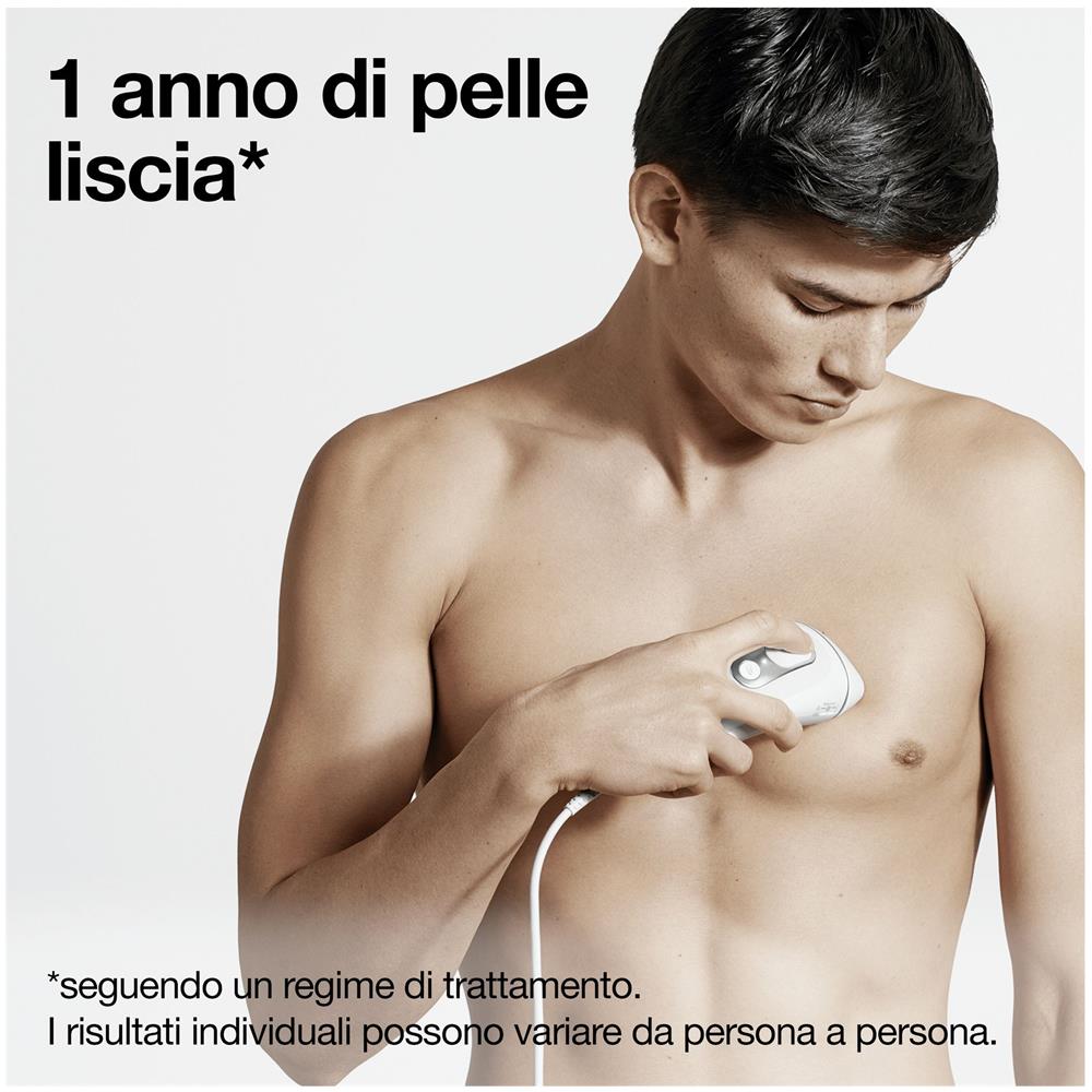Silk-expert Pro Epilatore Luce Pulsata Silk·expert Pro 5, Epilazione A Casa Tua, Con Custodia, Rasoio Uomo Gillette, 2 Testine, PL5145 - Foto 2
