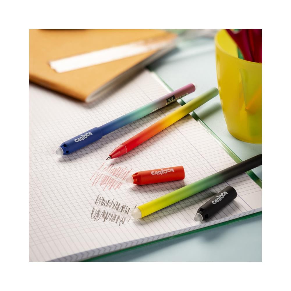 41025 penna a sfera Blu, Rosso Medio 3 pz - Foto 2