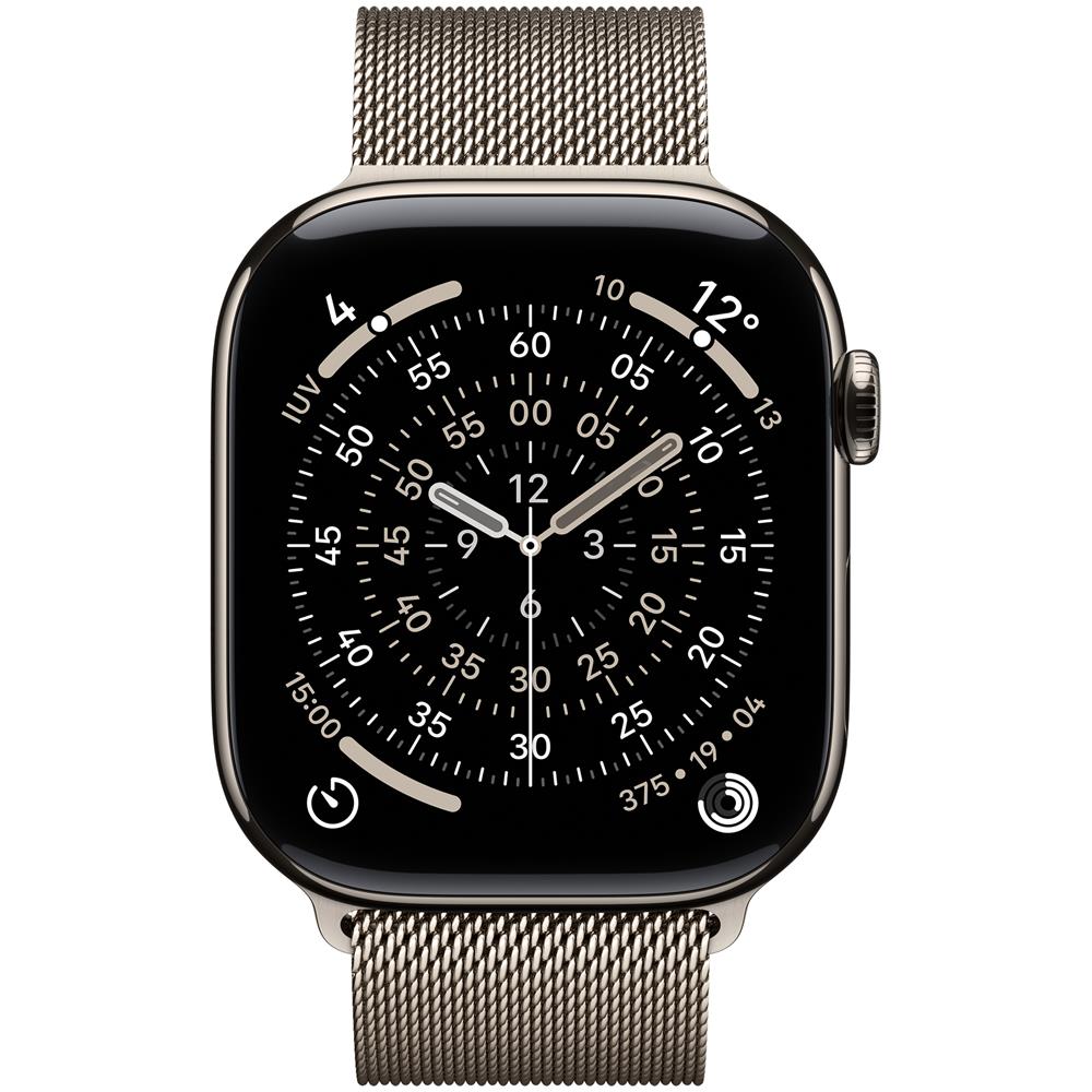 Watch Series 11 GPS + Cellular 46mm Cassa Titanio con Loop Milanese Naturale M /L - Foto 2
